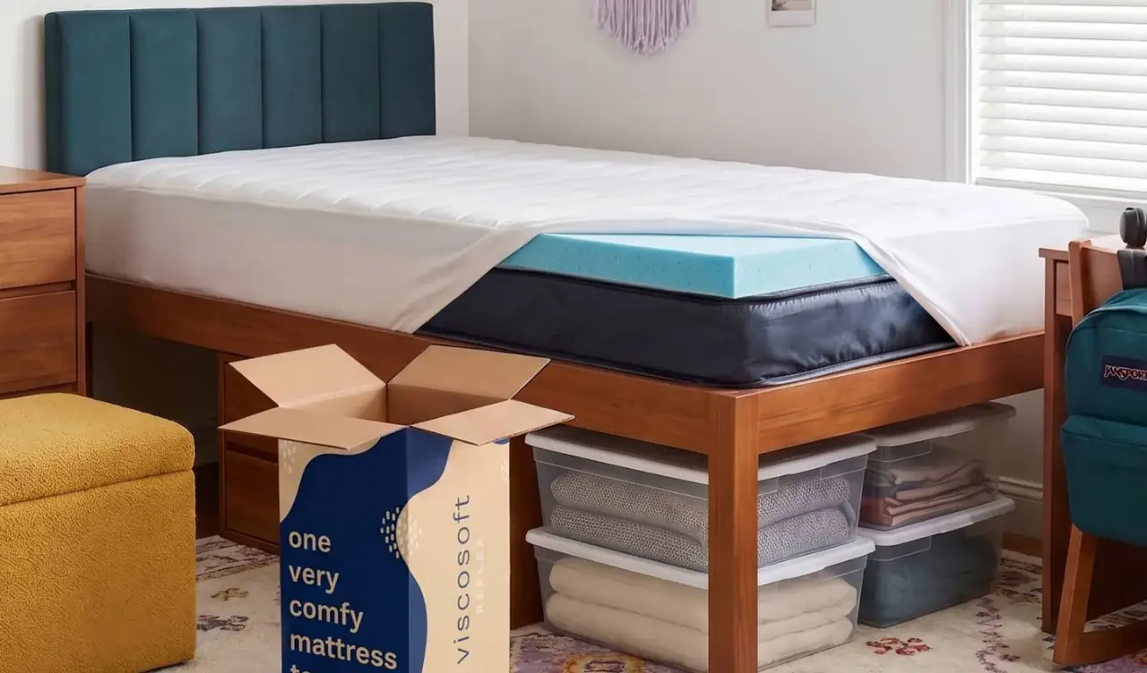 This Gel Mattress Topper Made My Old Mattress Feel New Again